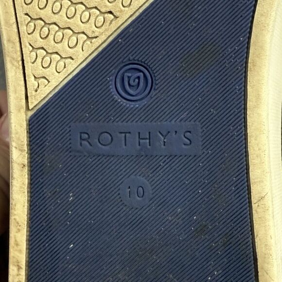 Rothys The Sneaker Womens Shoes Size 10 Grey Knit Slip On Comfort Casual Shoes - Picture 9 of 10